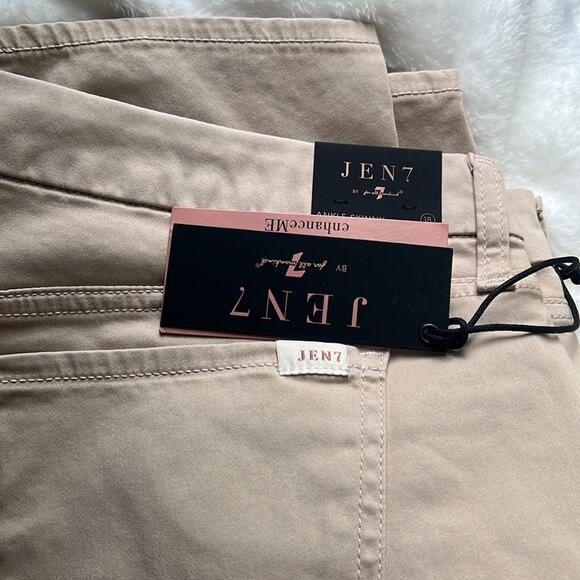 7 For All Mankind JEN 7 Womens Jean Ankle Skinny 18 Cappuccino brushed cotton - Picture 7 of 7
